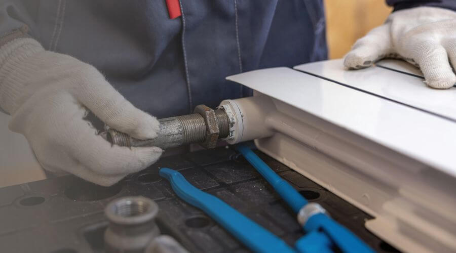 Professional water heater repair services in Groveland, IL